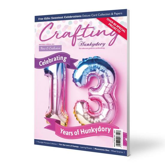 Magazin Crafting with Hunkydory - Celebrating 13 Years