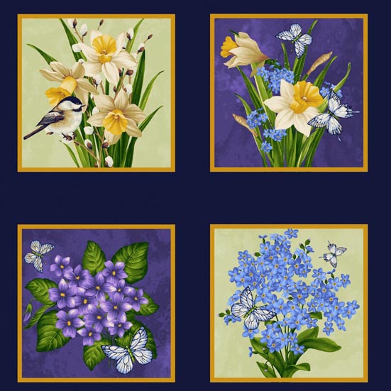 Nature's Affair Patchworkstoffe