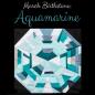 Preview: Nähanleitung Aquamarine Birthstone März