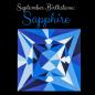 Preview: Nähanleitung Sapphire Birthstone September