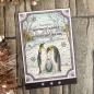 Preview: Motivstempel A Sparkling Season Penguin Lake