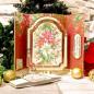 Preview: Kartenset Poinsettia Simple Joys Topper Set