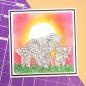 Preview: Motivstempel Animal Kingdom March of the Elephants