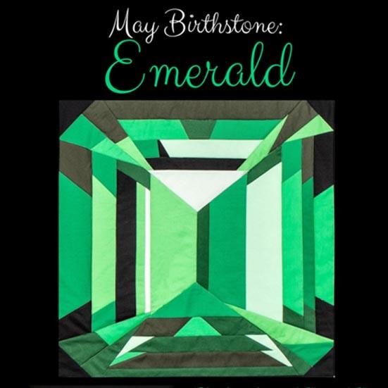 Nähanleitung Emerald Birthstone Mai