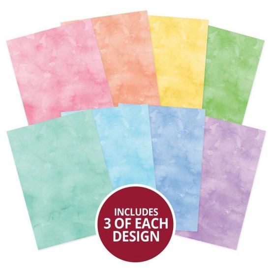 Adorable Scorable Pattern Pack I Watercolour Wash