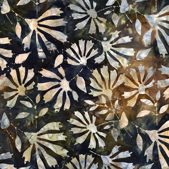 Tonga Batik Black Cherry Collection 01 Forest