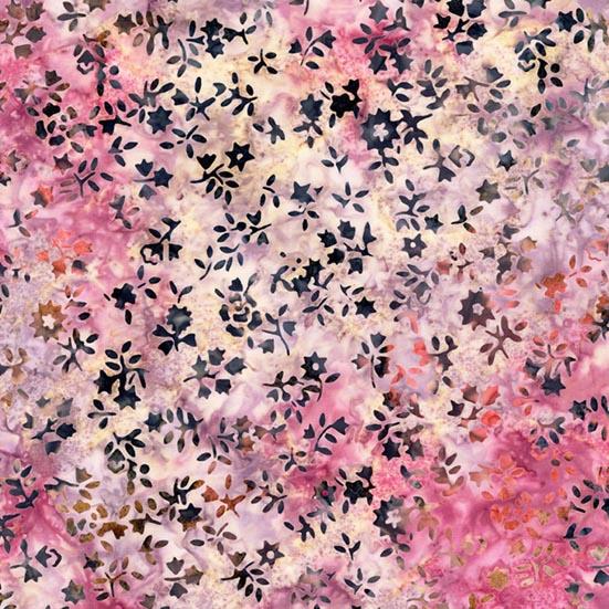 Tonga Batik Black Cherry Collection 05 Stardust