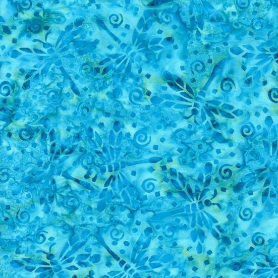Tonga Batik Fantasy 10 Turquoise