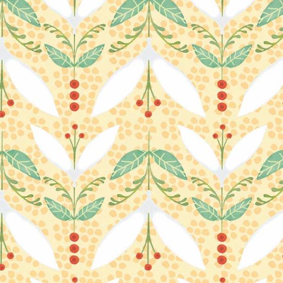 Patchworkstoff Rest 40cm Woodsy 09