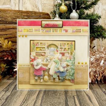 Magical Christmas Time Toys Aplenty Deco-Large