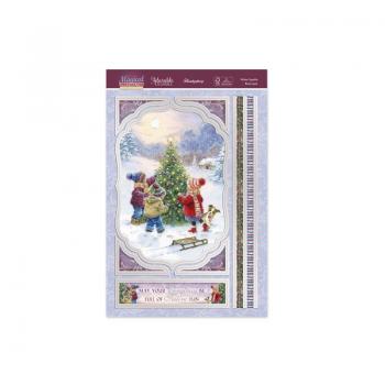 Magical Christmas Time Winter Sparkle Deco-Large