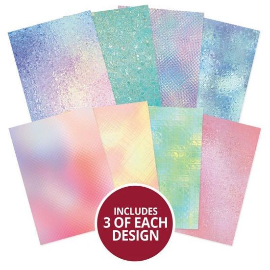 Designpapier Adorable Pattern Pack VI Iridescent Glass