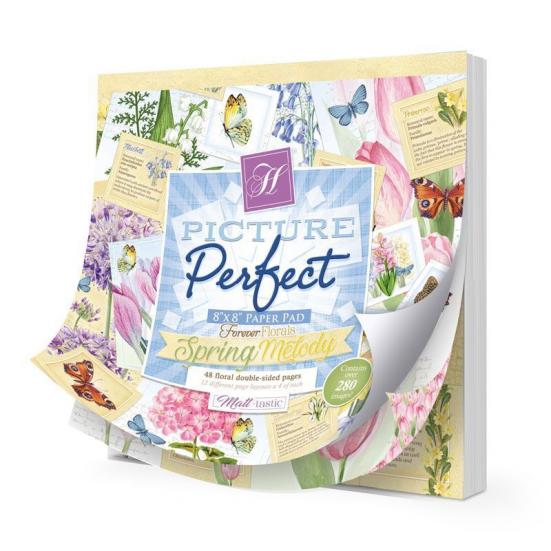 Picture Perfect Paper Pad Forever Florals Spring Melody