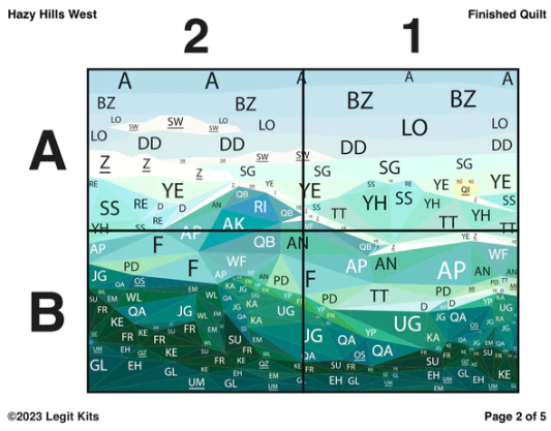 Preview: Legit Kits Hazy Hills West - Nähanleitung