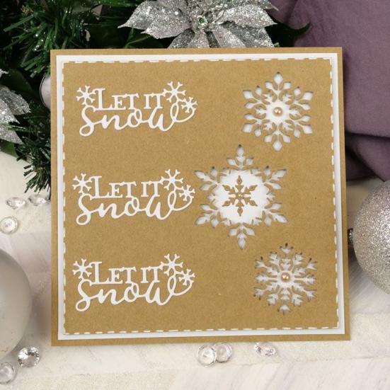 Moonstone Cutting Dies Splendid Snowflakes