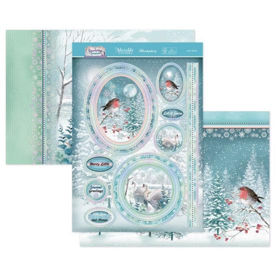 Topper-Set A Sparkling Season Let it Snow