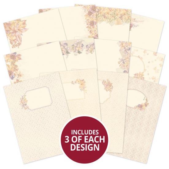 Card Inserts Forever Florals - Autums Days DIN A4