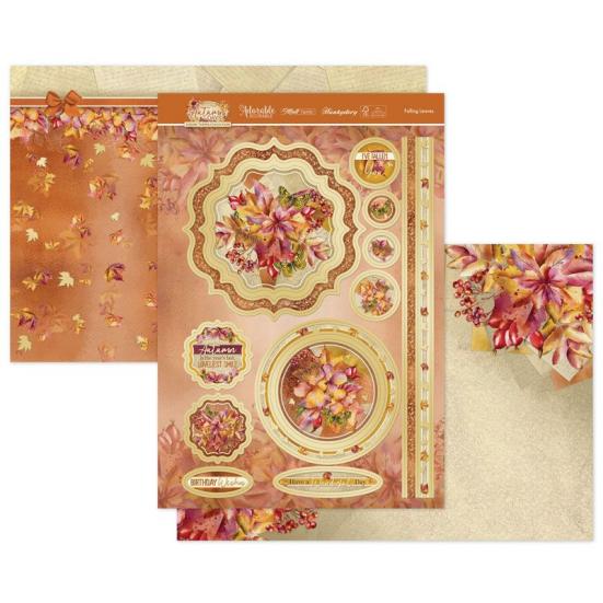 Topper Set Forever Florals Autumn Days - Falling Leaves