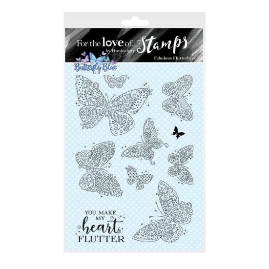 Motivstempel Clear Stamps Fabulous Flutterbyes