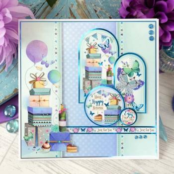 Topper Set Butterfly Blue A Special Day