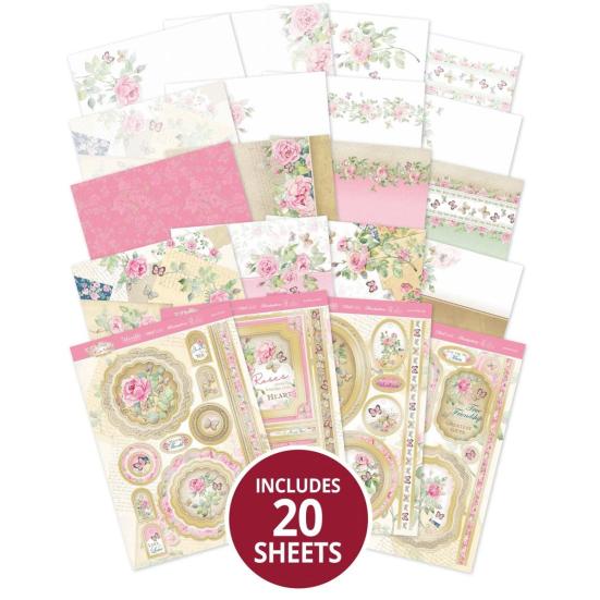 Deluxe Craft Pad Forever Florals Rose