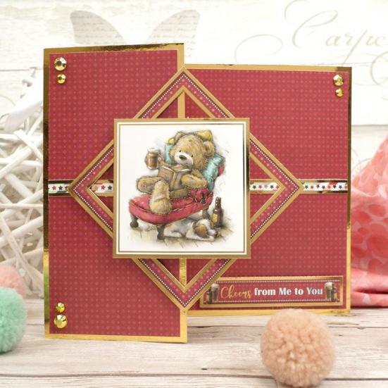 Deluxe Craft Pad Teddy Loves