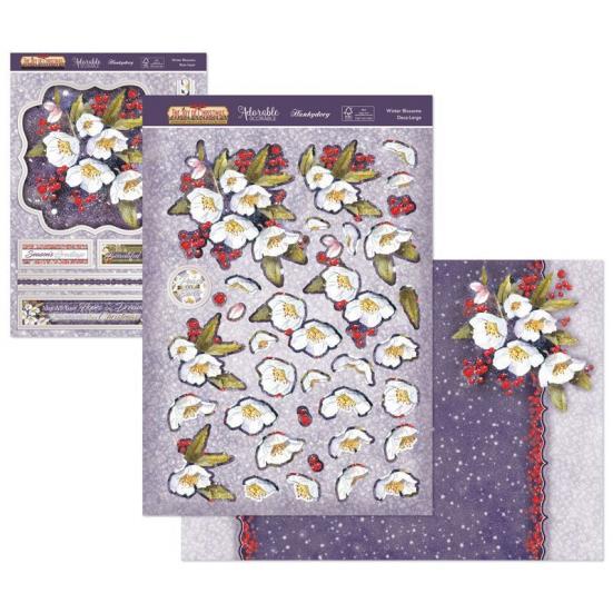 The Joy of Christmas Winter Blossoms Deco-Large