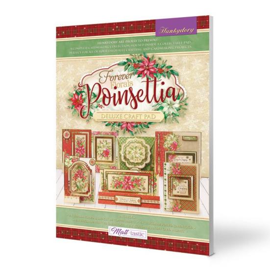 Forever Florals Poinsettia Deluxe Craft Pad