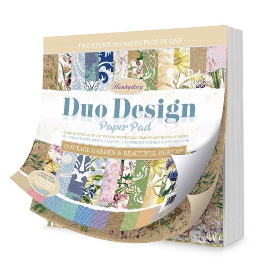 Designpapier Cottage Garden & Beautiful Burlap