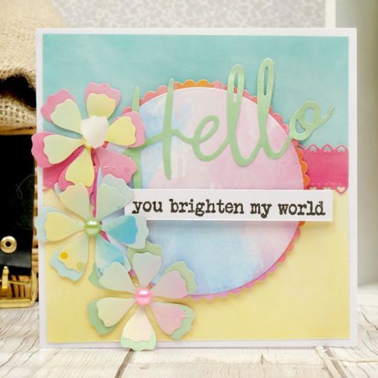 Designpapier Watercolour Dreams & Color Fades