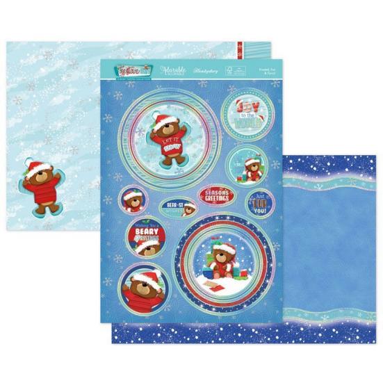 Topper-Set Festive Fun Frosted, Fun & Furry