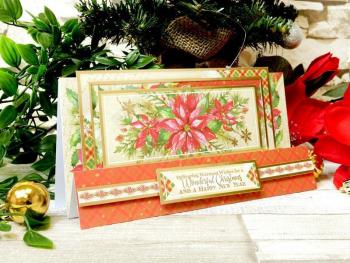 Luxury Card Collection Forever Florals Poinsettia