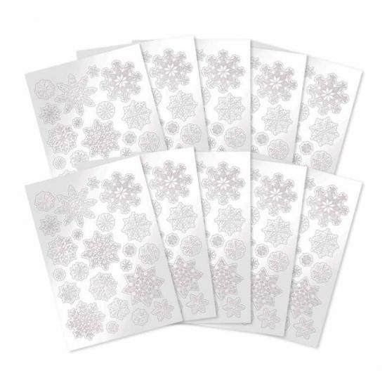 Let it Snow Foiled & Die-Cut Snowflake Acetate