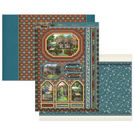 Topper Set Country Escapes Cottage Garden