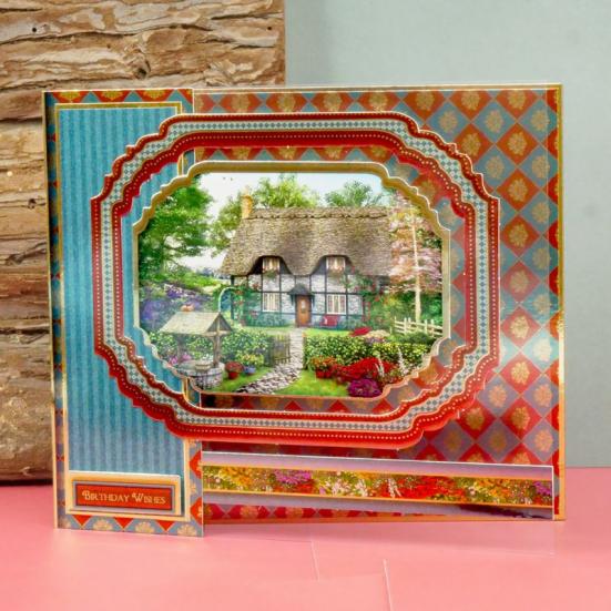 Topper Set Country Escapes Cottage Garden