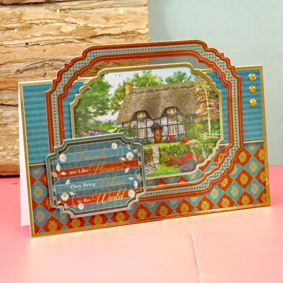 Topper Set Country Escapes Cottage Garden