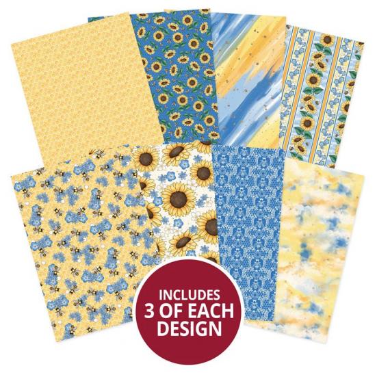 Designpapier Adorable Pattern Pack VII Honey Meadow