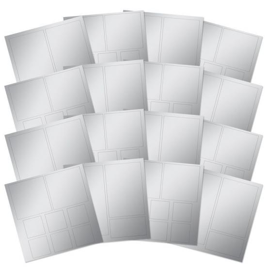 Picture Perfect Magic Mirri Mats Silver