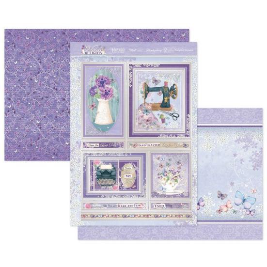 Topper Set Violet Delights Delightful Moments