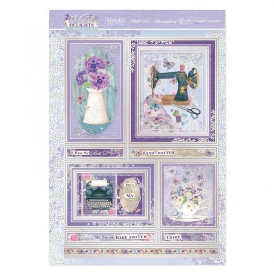 Topper Set Violet Delights Delightful Moments