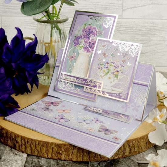 Topper Set Violet Delights Delightful Moments