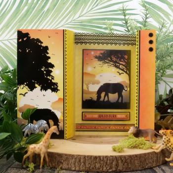 Luxury Card Collection Twilight Safari Topper Set