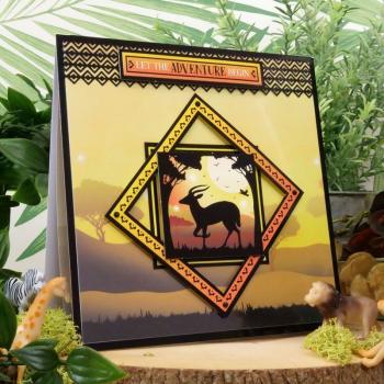 Luxury Card Collection Twilight Safari Topper Set