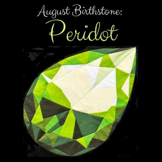 Stoffpaket Kona Cotton - Peridot Birthstone