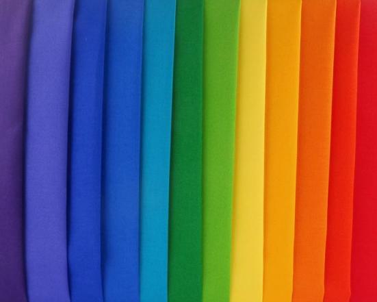 Kona Cotton Bright Rainbow Palette Fat Quarter Bundle