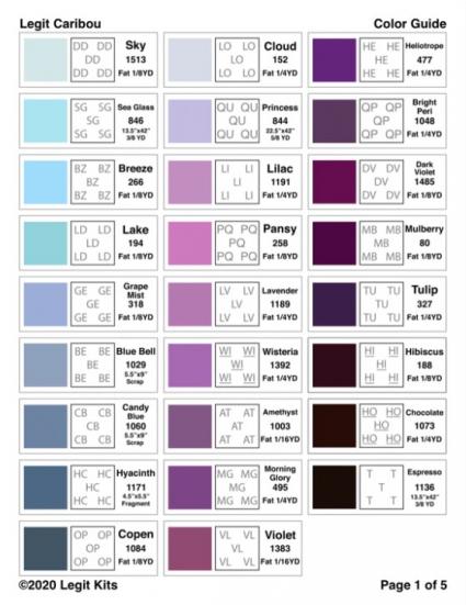 Preview: Legit Kits Caribou - Nähanleitung