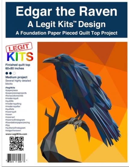 Legit Kits Edgar the Raven - Nähanleitung