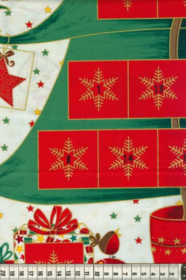 Panel Adventskalender 15 Tree Calendar
