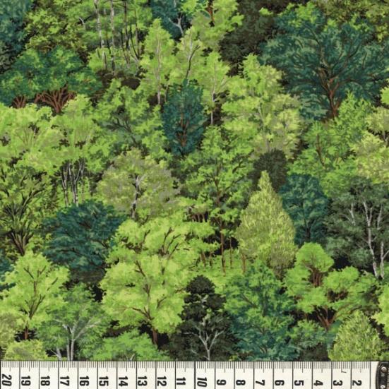 Patchworkstoff Rest 35cm Landscape 11