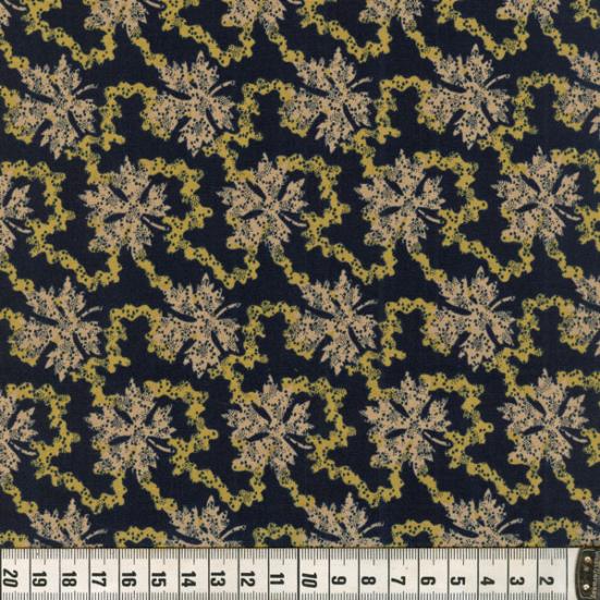 Patchworkstoff Rest 60cm Indigo, Honey & Pewter 01